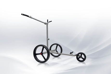 "Vorführwagen" Zorro Flat Steel Golftrolley Elektrisch PG-Powergolf   