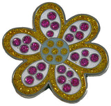 navica CL004-63/64 Glitzy Ballmarker - Daisy  navica USA Inc gold  