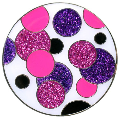 navica Cl004-75 Glitzy Ballmarker - Polka Dot  navica USA Inc lila  