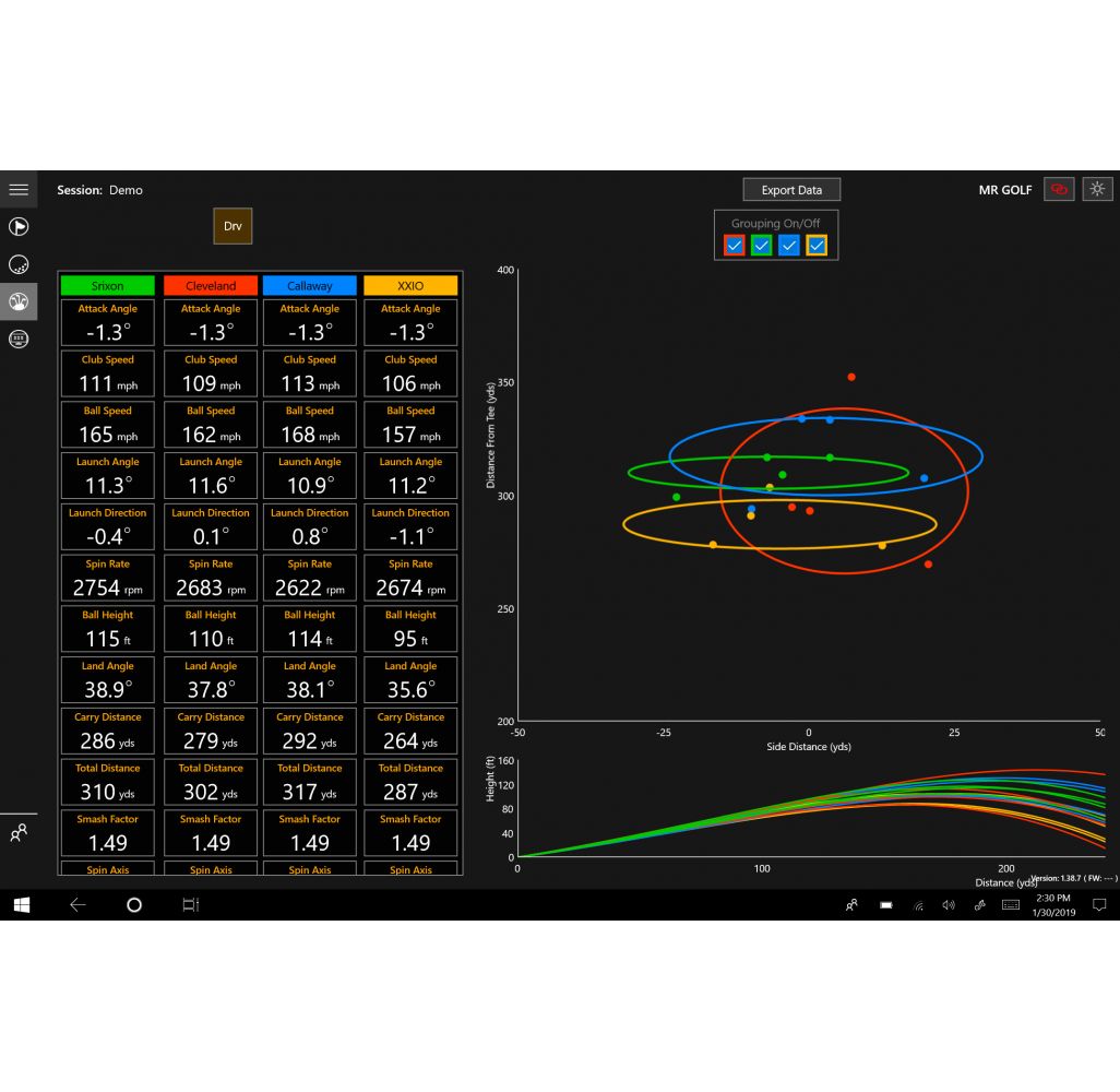 Ernest Sports ES Tour Plus | Launch Monitor  ARCADIA GOLF   