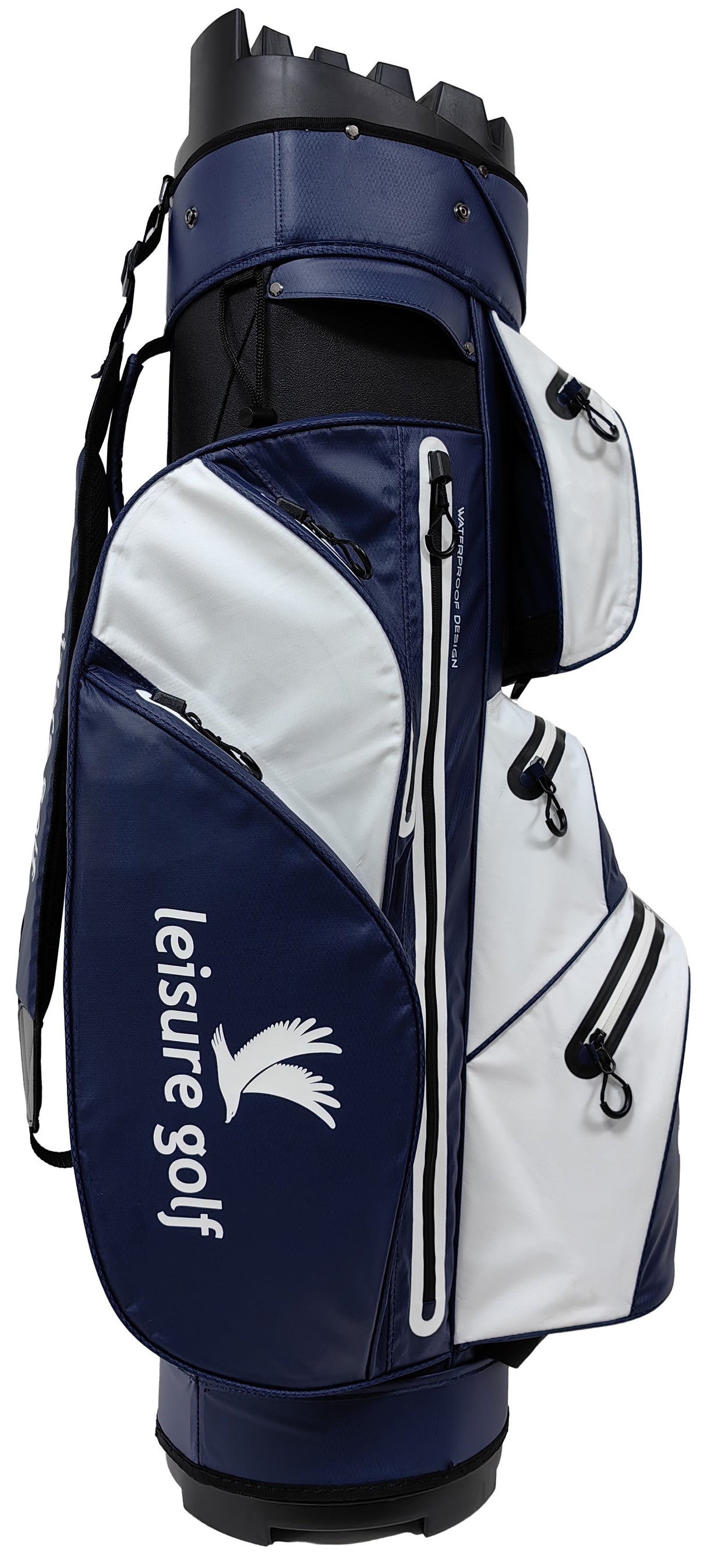 Leisure Golf Watersafe Organizer Cartbag Blau/Weiß  Leisure Golf   