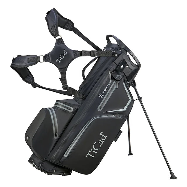 TiCad Premium 14 Waterproof Carrybag  TiCad Golf Black  