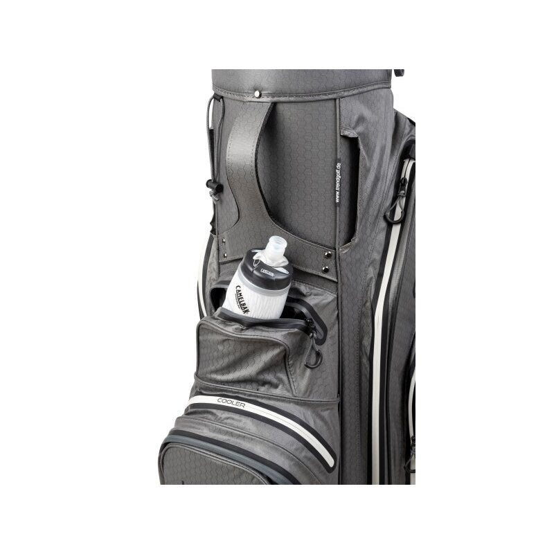 Golfbag GALAXY Rainline Silent wasserdicht grau/weiss  Trendgolf   