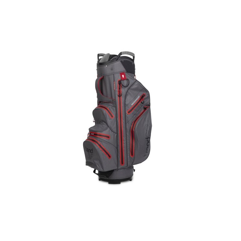 Golfbag trendGOLF Rainline Pro wasserdicht grau/rot  Trendgolf   