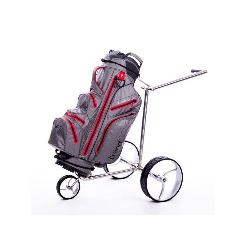 Golfbag trendGOLF Rainline Pro wasserdicht grau/rot  Trendgolf   