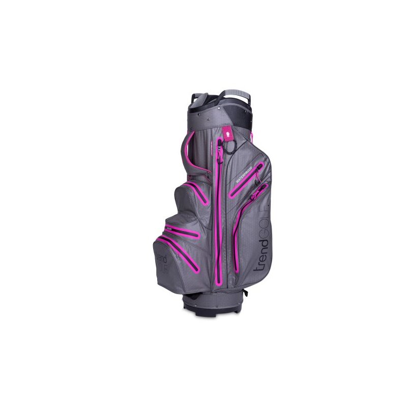 Golfbag trendGOLF Rainline Pro wasserdicht  Trendgolf Grau/pink  