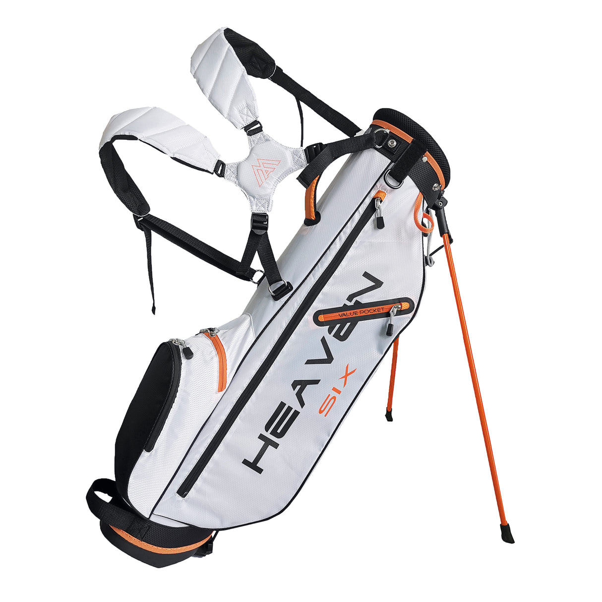 Big Max Heaven Six Carrybag  Big Max white-orange  