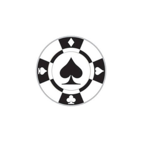 navica Basic Ballmarker - Poker Chip  navica USA Inc schwarz - CL002-32  