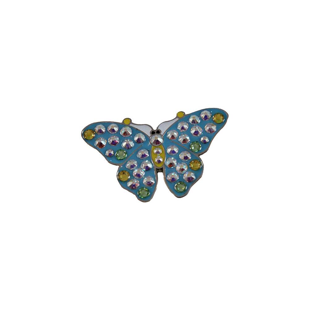 navica CL006-102/103/104 Crystal Ballmarker - Butterfly (front)  navica USA Inc blau  