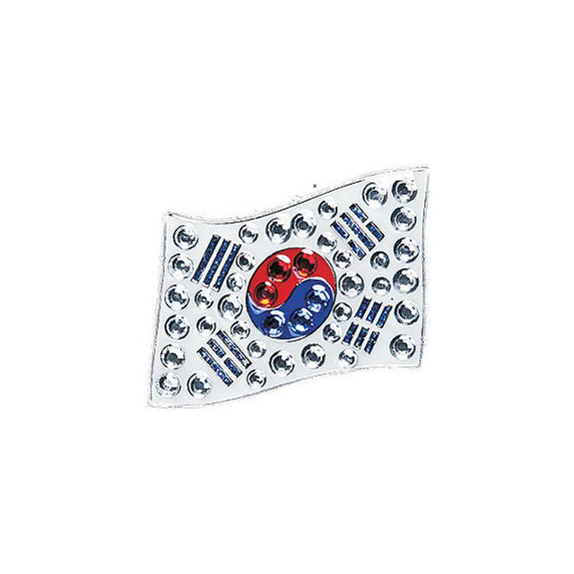 navica CL006-64 Crystal Ballmarker - Flag Korea  navica USA Inc   