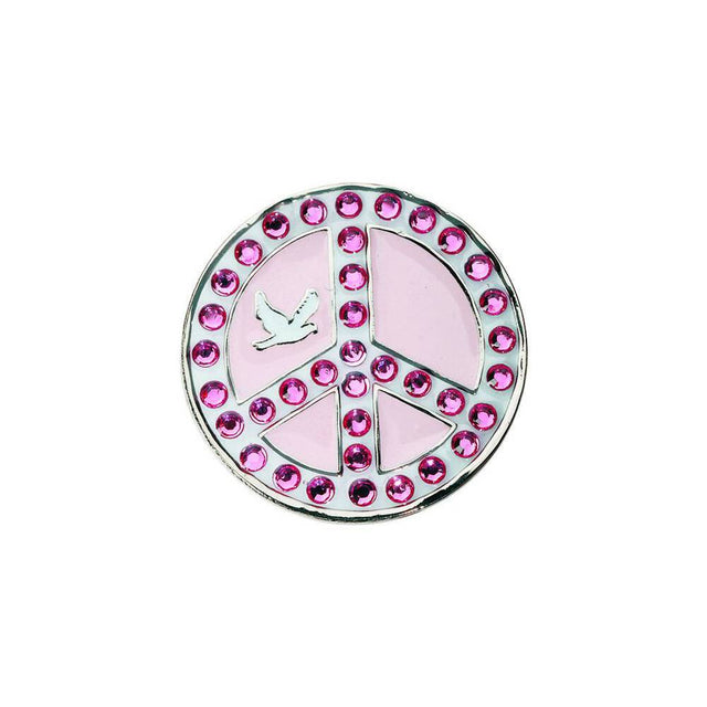 navica Crystal Ballmarker - Peace  navica USA Inc pink - CL006-08  