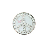 navica Crystal Ballmarker - Peace  navica USA Inc weiß - CL006-09  