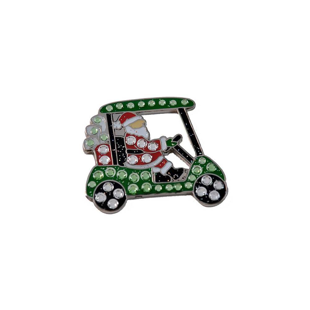 navica CL006-118 Crystal Ballmarker - Santa Cart  navica USA Inc   