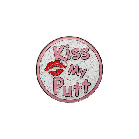 navica CL004-01 Glitzy Ballmarker - Kiss my Putt  navica USA Inc   