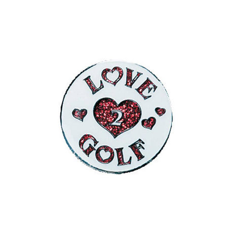 navica CL004-39 Glitzy Ballmarker - Love 2 golf  navica USA Inc   