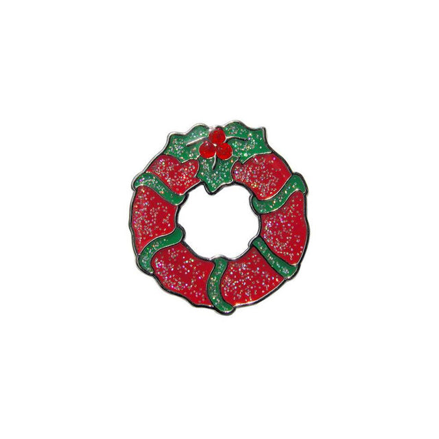 navica CL004-35 Glitzy Ballmarker - Xmas Wreath  navica USA Inc   