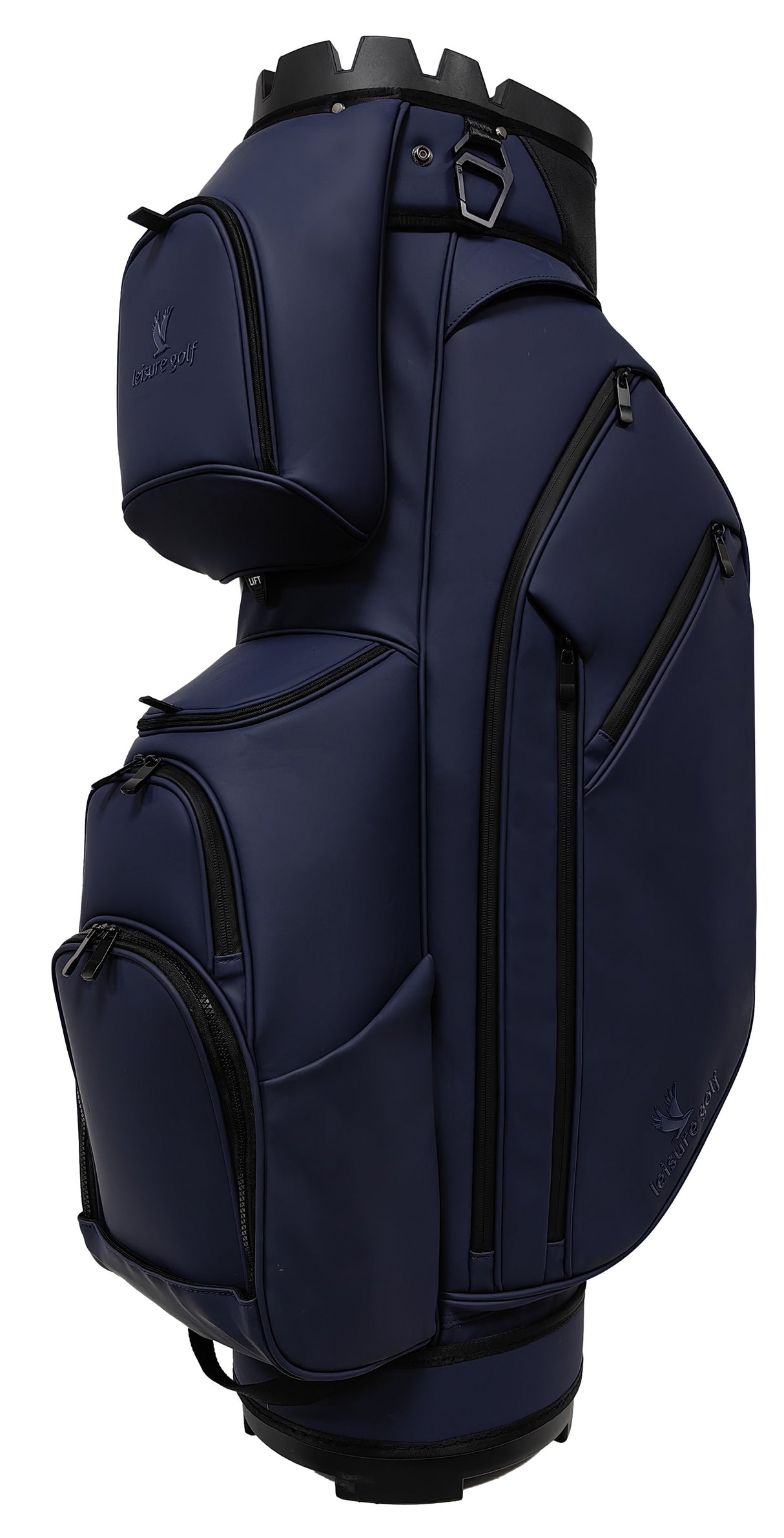 "Weihnachts-Deal" Leisure Luxury Cartbag PU Leisure Golf Navy