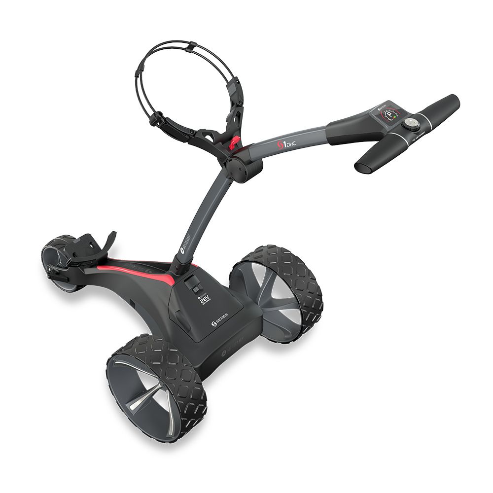 Motocaddy S1 Lithium DHC Golftrolley Elektrisch Motocaddy Golf   